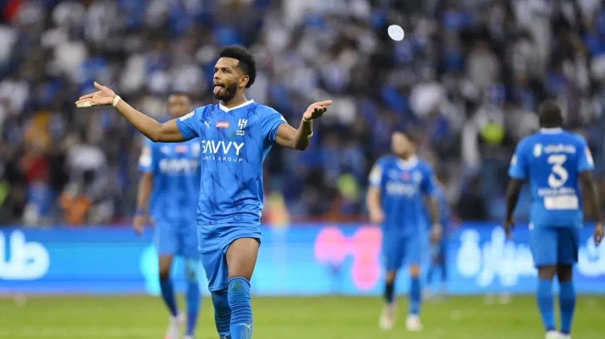 علي البليهي لاعب الهلال السعودي