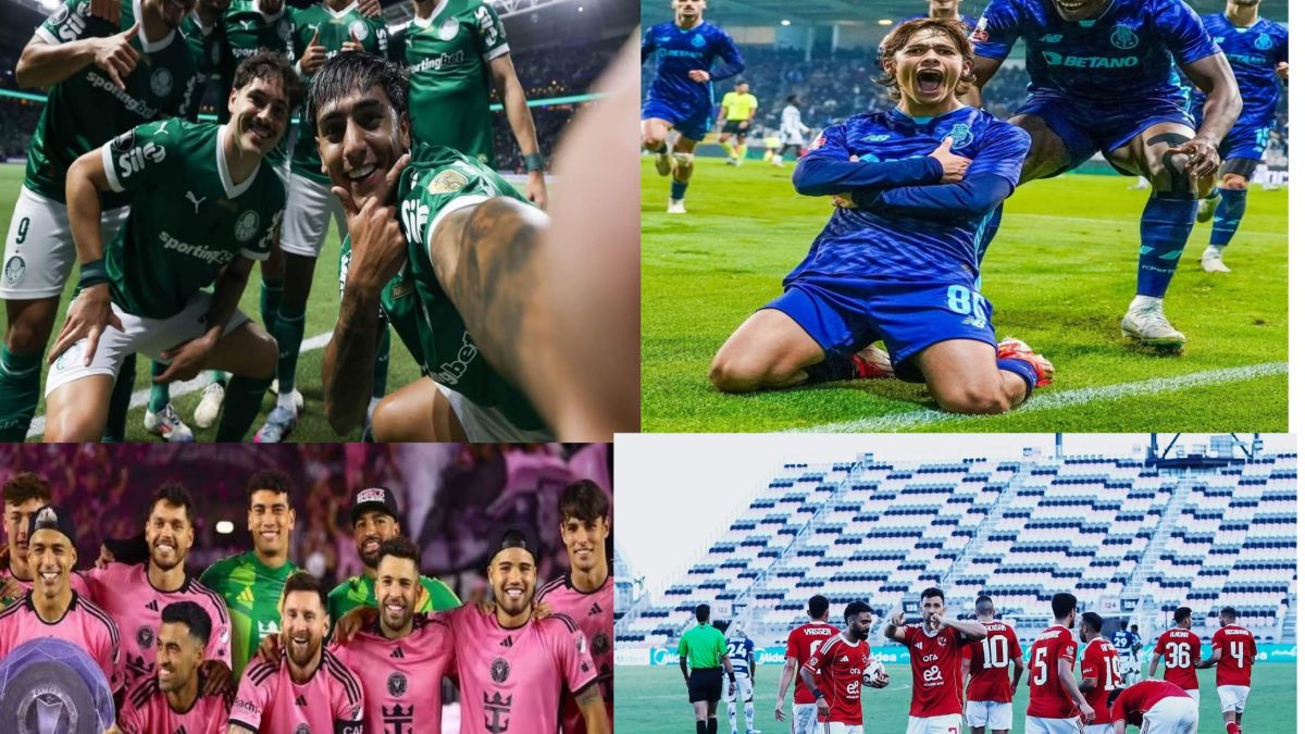 الأهلي وإنتر ميامي وبالميراس وبورتو