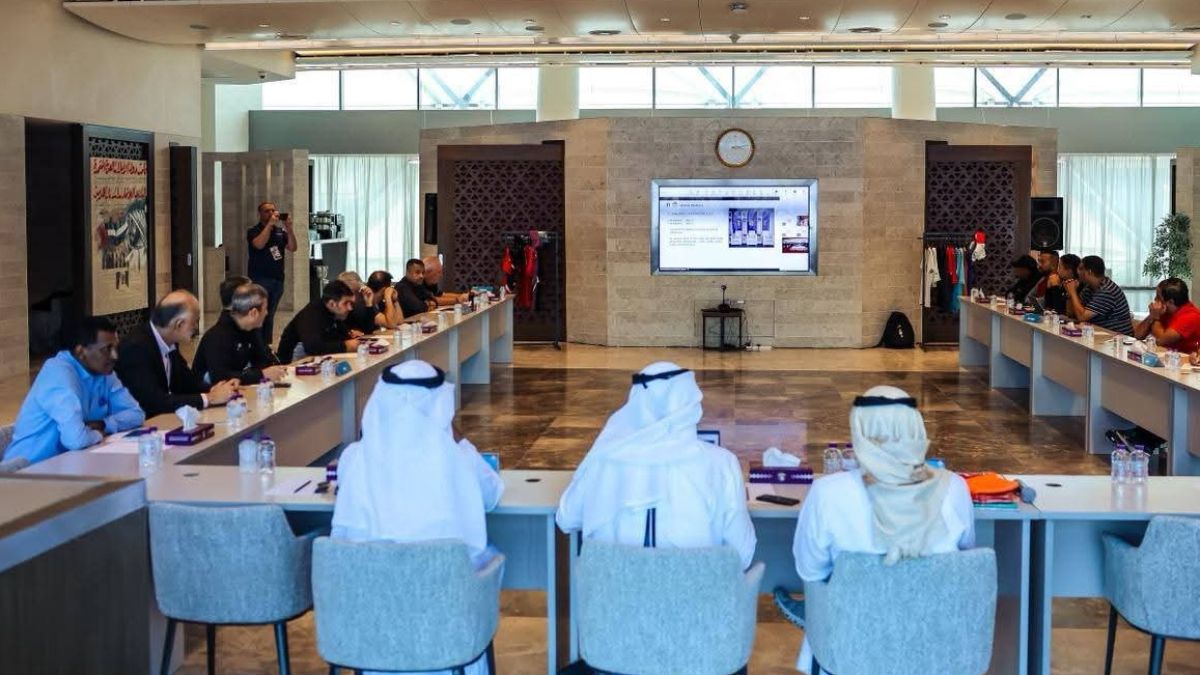 الاجتماع الفني لمباراة مصر واوزبكستان