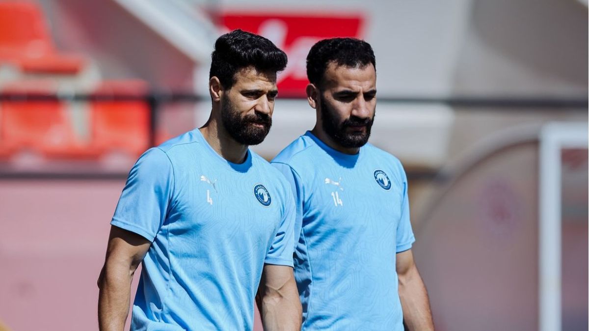 مهند لاشين واحمد سامي- تدريبات بيراميدز