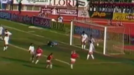 احتفال حسام حسن