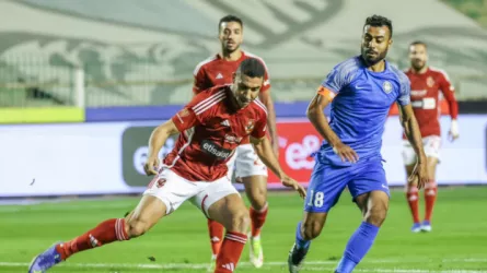 حسام حسن - رامي ربيعة - الأهلي ضد سموحة