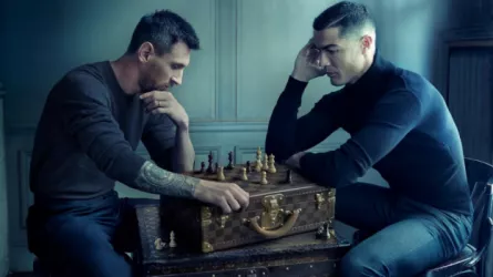 ميسي مع رونالدو