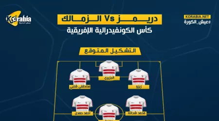 الزمالك ضد دريمز| موعد المباراة والتشكيل المتوقع
