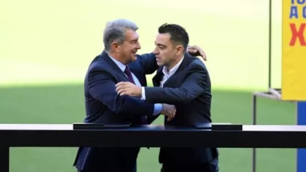 تشافي - لابورتا - برشلونة