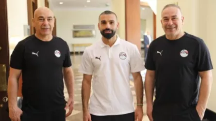 محمد صلاح - منتخب مصر- حسام حسن