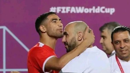 أشرف حكيمي والركراكي