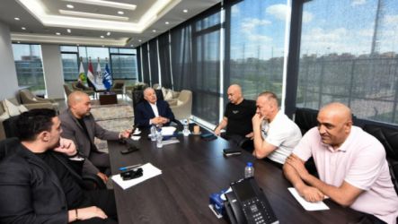 اجتماع حسام وابراهيم حسن