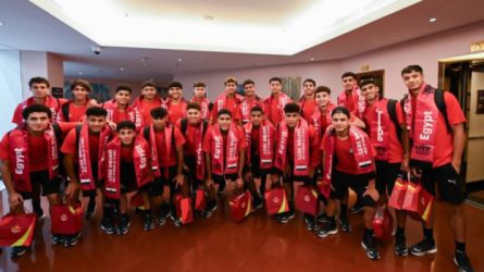 بعثة منتخب مصر للناشئين