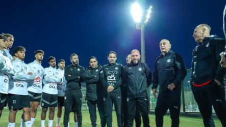 حسام حسن من مران منتخب 2007