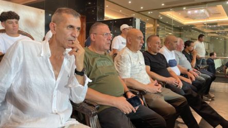 حسام حسن وإبراهيم مع جهاز منتخب مصر حسام حسن وإبراهيم مع جهاز منتخب مصر