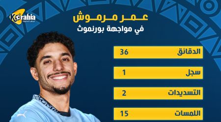 قناص مانشستر سيتي الجديد.. أرقام عمر مرموش في 36 دقيقة أمام بورنموث