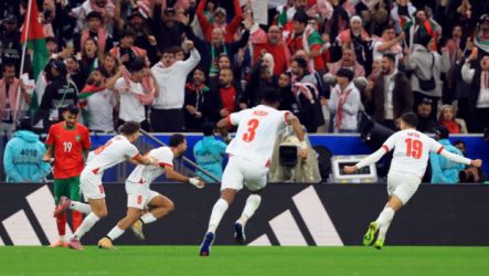 منتخب الأردن والمغرب كأس العرب