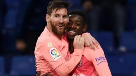 ميسي وديمبيلي