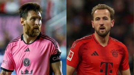 هاري كين وميسي