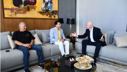 وزير الرياضة وإنفانتينو