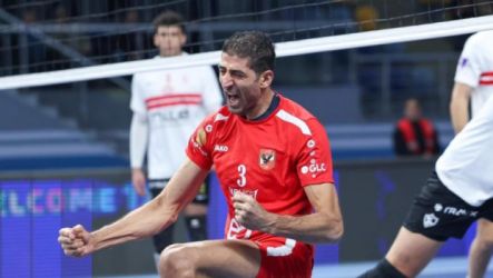 الأهلي والزمالك كرة الطائرة