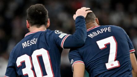 مبابي وميسي