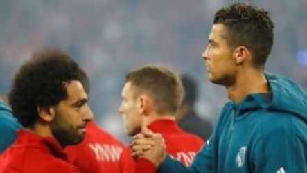 محمد صلاح ورنالدو