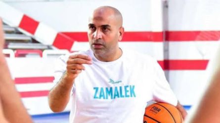 وائل بدر مدرب سلة الزمالك