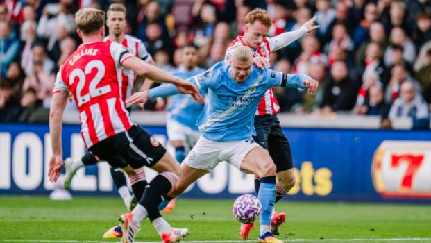 هالاند - مانشستر سيتي وبرينتفورد