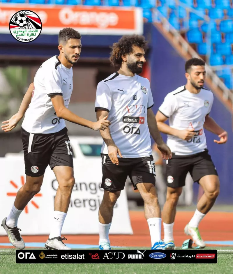 منتخب مصر - محمد صلاح - النني منتخب مصر - محمد صلاح - النني