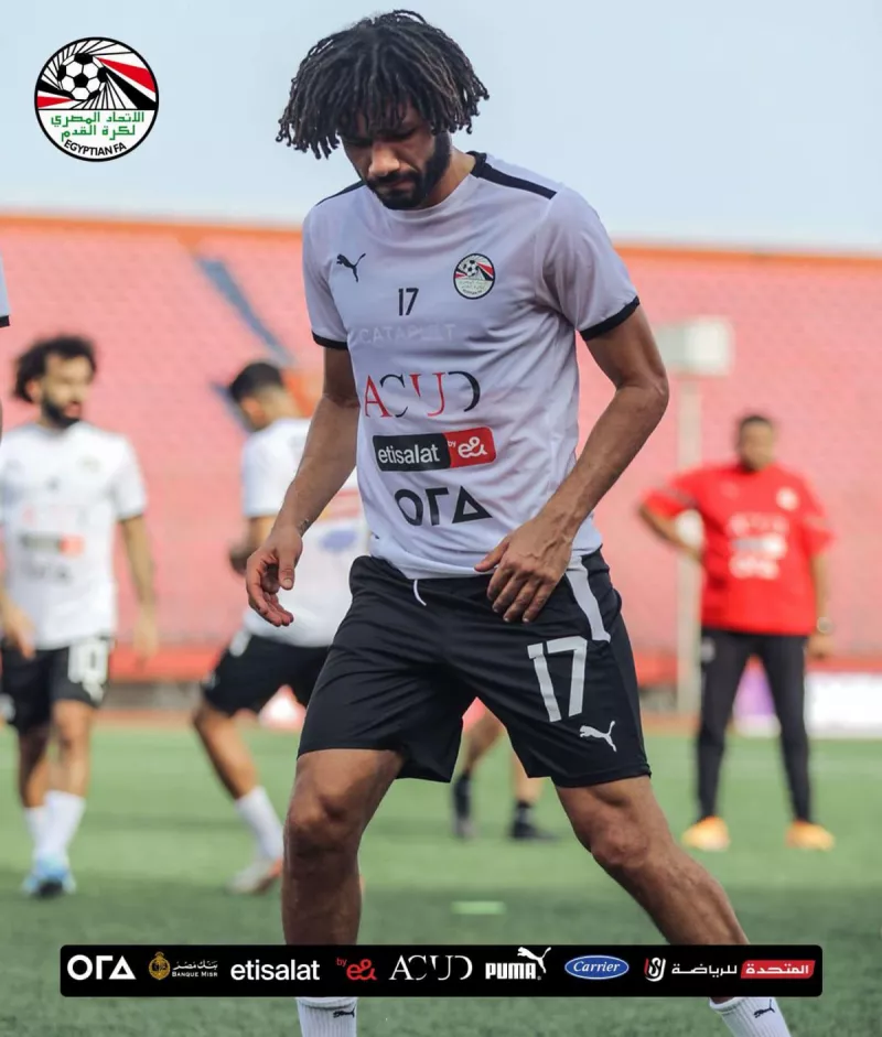 منتخب مصر - محمد صلاح - النني منتخب مصر - محمد صلاح - النني