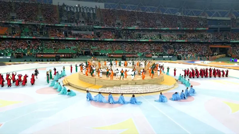 حفل افتتاح امم افريقيا