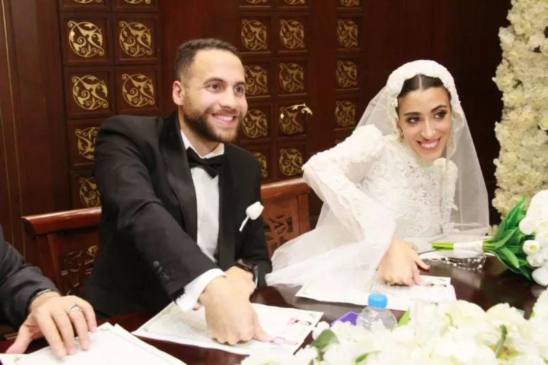 فرح كريمة الإعلامي محمد الليثي فرح كريمة الإعلامي محمد الليثي