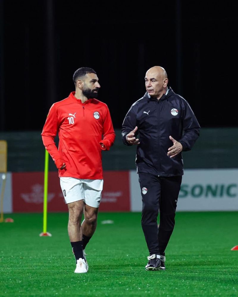 حسام حسن ومحمد صلاح